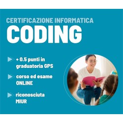 Corso CODING online, personale Docente