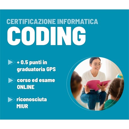 Corso CODING online, personale Docente